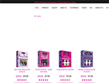 Tablet Screenshot of glitzglamproducts.com
